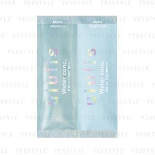 Ululis - Water Conc Moist Hair Trial Set: Shampoo Sweet Sabon 10ml + Treatment Aqua Bouque 10g 1 Set