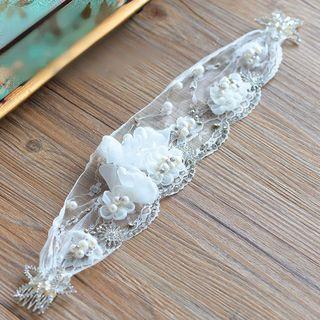 Embellished Lace Headpiece