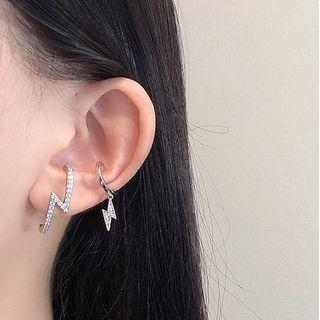 Lightning Rhinestone Alloy Earring (various Designs)
