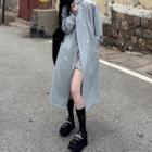 Oversized Double Breasted Trench Coat