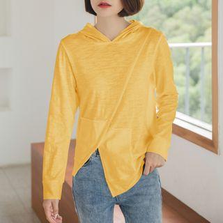 Split Front Hoodie