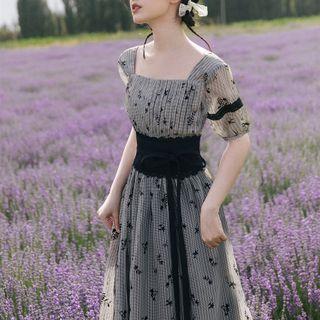Floral Midi A-line Dress (various Designs)