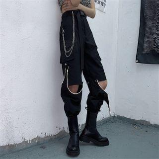 Zipper Detachable Pants / Pant Chain / Belt