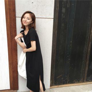 Short-sleeve T-shirt Midi Dress