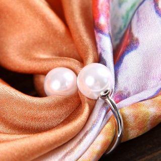 Beaded Scarf Ring