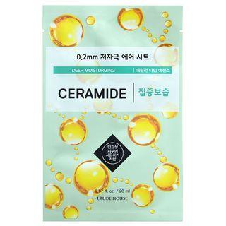 Etude House - 0.2 Therapy Air Mask 1pc (23 Flavors) Ceramide