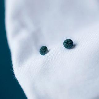 Pompon  Stud Earring As Shown In Figure - One Size