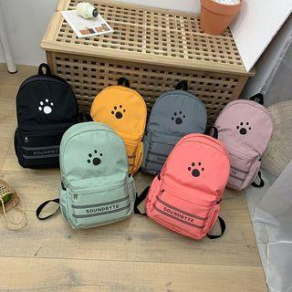 Paw Nylon Backpack