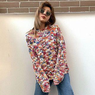 Multicolor Knit Sweater