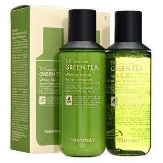 Tonymoly - The Chok Chok Green Tea Watery Lotion Special Set 2 Pcs