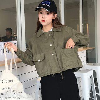 Cropped Utility Jacket
