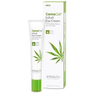 Andalou Naturals - Cannacell D.puff Eye Cream, 0.6oz 0.6oz / 18ml