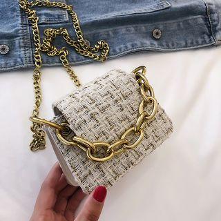 Tweed Mini Crossbody Bag