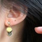 Circle Color Block Earring
