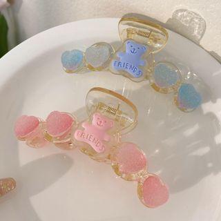 Bear Plastic Hair Clamp / Set