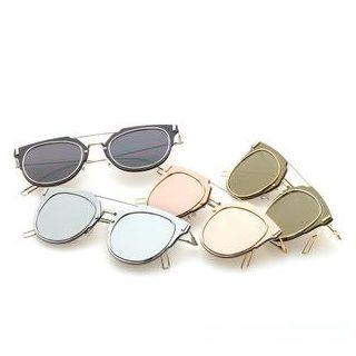 Retro Double Bridge Sunglasses
