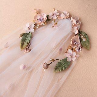 Bridal Floral Wedding Veil