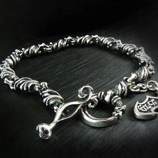 Sterling Silver Chain Bracelet (linker 3)