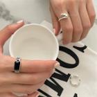 Droplet Sterling Silver Ring