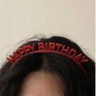 Lettering Birthday Party Headband