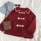 Toggle Jacket Red - One Size