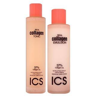 Hanbul - Ics Real Collagen Set: Tonic 180ml + Emulsion 140ml