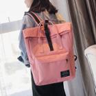 Fold Over Canvas Backpack