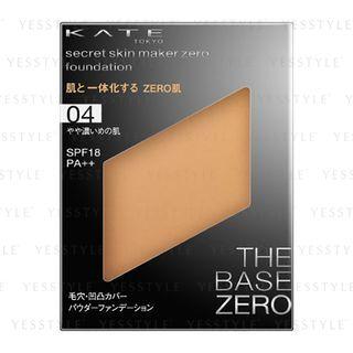Kanebo - Kate Secret Skin Maker Zero Powder Foundation Spf 18 Pa++ (#04 Od-c) (refill) 9.5g