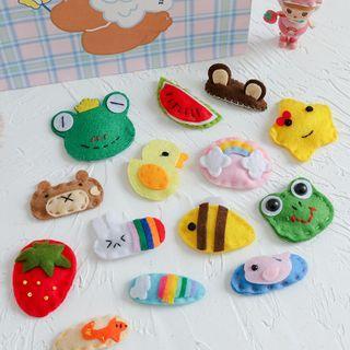 Fabric Animal / Fruit Hair Clip