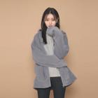 Oversized Polar-fleece Hoodie