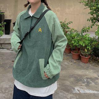 Corduroy Raglan Pullover