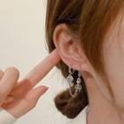 Bear Drop Earring E1138 - 1 Pair - Silver - One Size