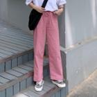 Plain Shorts / Straight-fit Pants