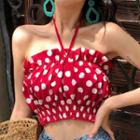 Halter Dotted Top