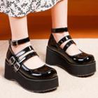 Ankle-strap Platform Mary Jane Shoes