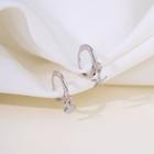 925 Sterling Silver Shell & Starfish Dangle Earring 1 Pair - Earring - Starfish & Shell - One Size