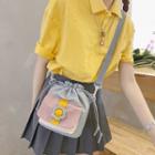 Drawstring Crossbody Pouch