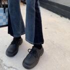 Two-tone Slim-fit Boot-cut Jeans