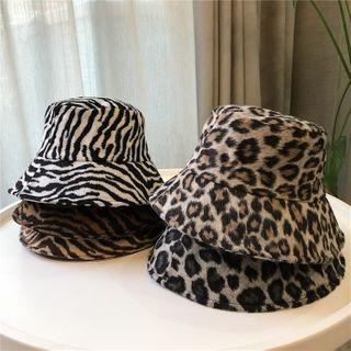 Zebra / Leopard Print Bucket Hat