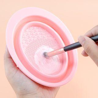 Foldable Silicone Makeup Brush Wash Basin