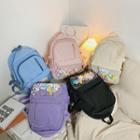 Pvc Panel Nylon Backpack / Accessory / Set