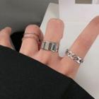 Set: Alloy Open Rings (assorted Designs)