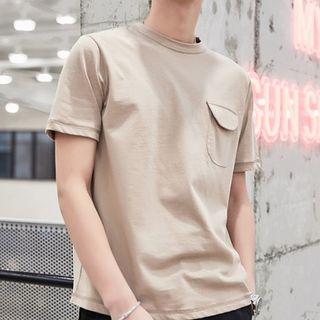 Pocket Detail Short-sleeve T-shirt