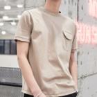 Pocket Detail Short-sleeve T-shirt
