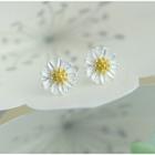 Floral Ear Stud 1 Pair - As Shown In Figure - One Size