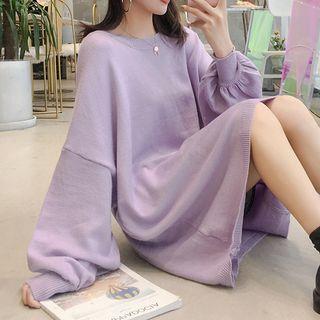 Long Crew-neck Sweater