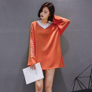 V-neck Knit Tunic
