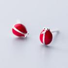 925 Sterling Silver Bug Earring 1 Pair - S925 Silver - Earring - One Size
