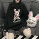 Rabbit Print Sweater / Shirt
