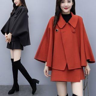 Set: Button Coat + Skort